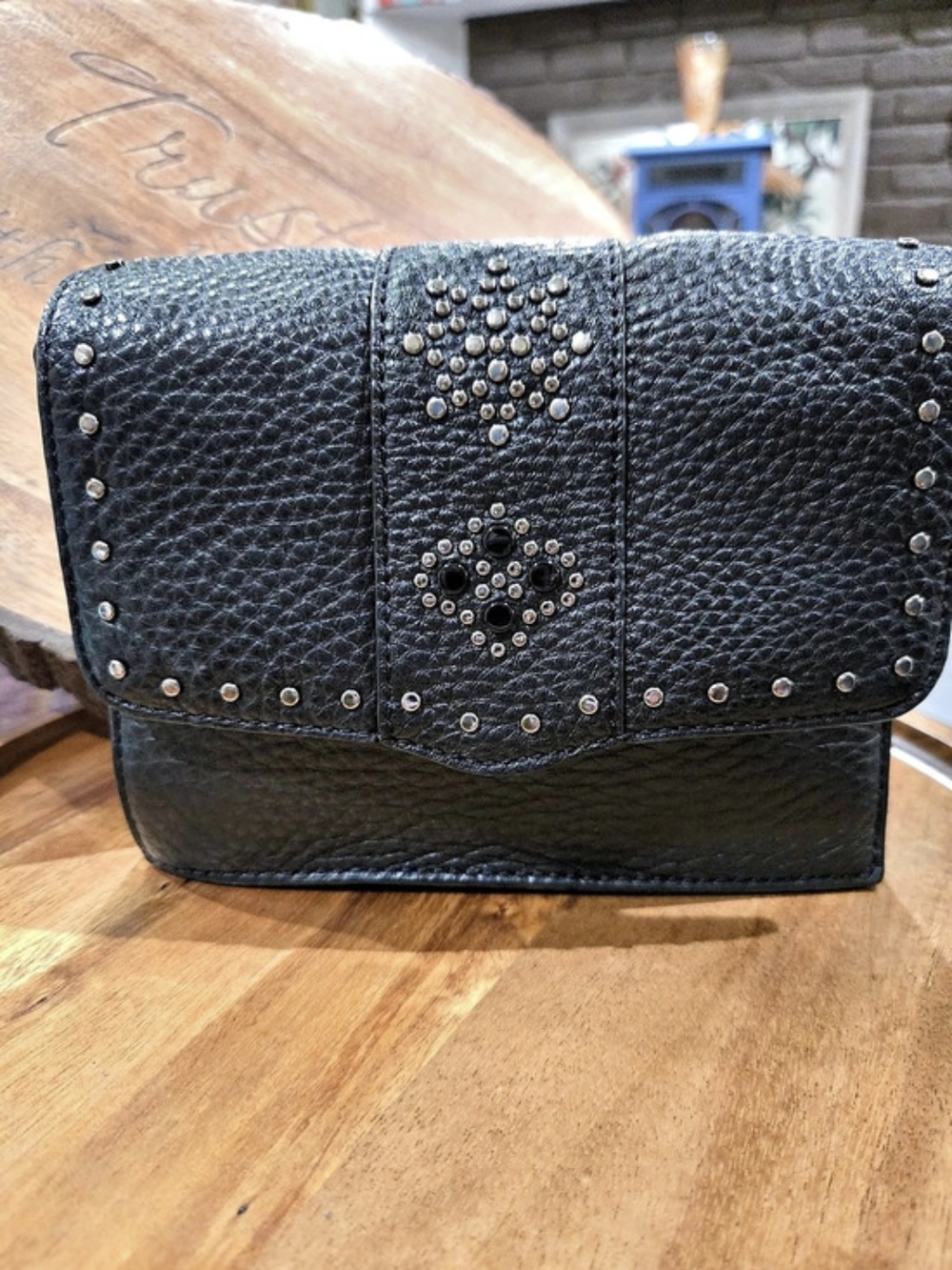 Rebecca Minkoff Studded Black Crossbody Bag